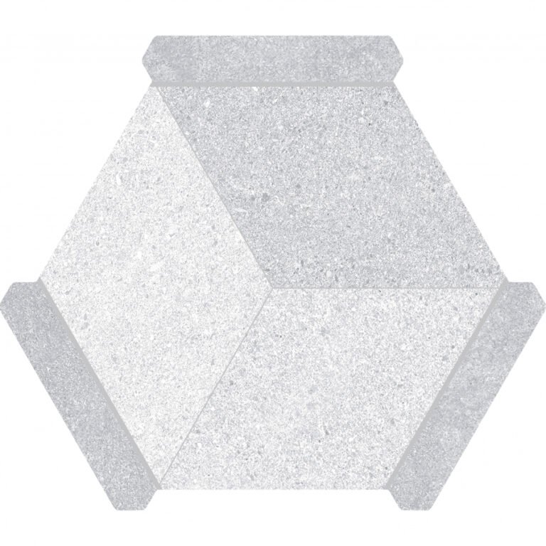 Monopole Avant Hexagon Tiles Bristol Gris 22 x 25 CM Porcelain