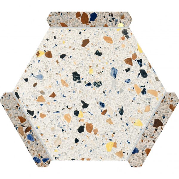 Monopole Avant Hexagon Tegels Maggiore Sabbia 22 x 25 CM Porselein