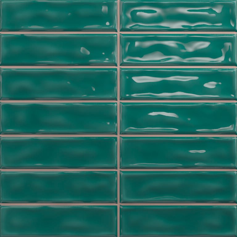 Vilar Albaro Sticks Kitkat Emerald Green Tiles 20 x 20 CM