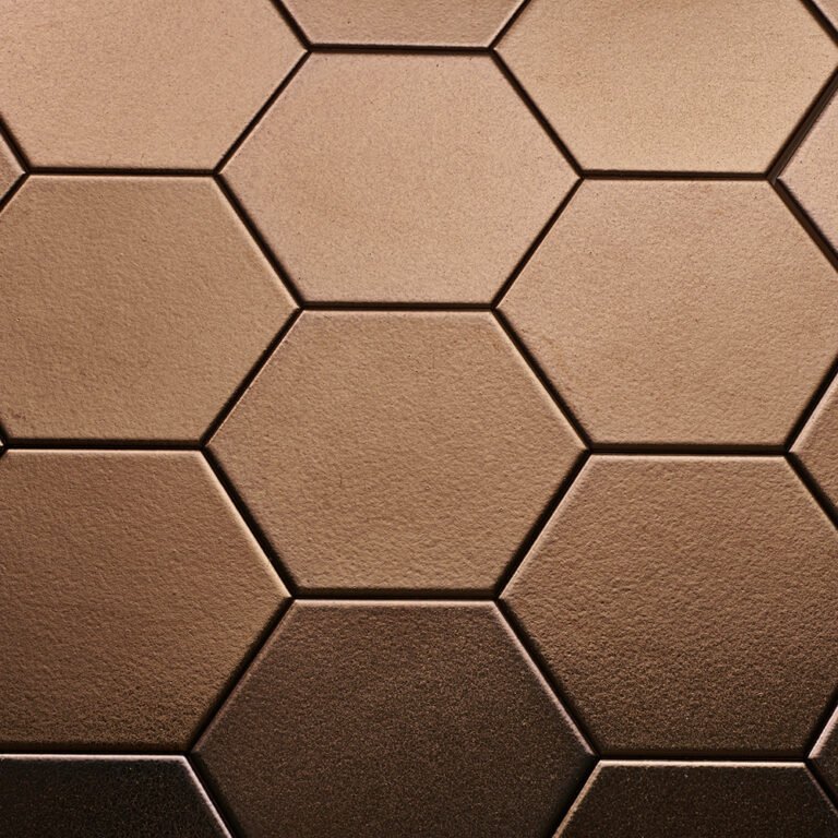 Dateg Wall Tile Hexagon Onda Bronze