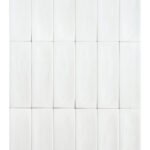 Carrelage Mural Dateg Mat - Denia Blanc 5x15