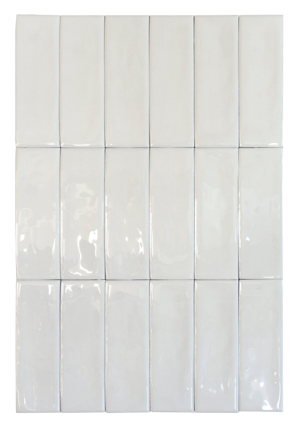 Panel Altea White Dateg Wandtegel Glans Altea Wit 5x15 Inhoud doos 0,45m2