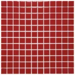 Tapis Mosaïque Rouge