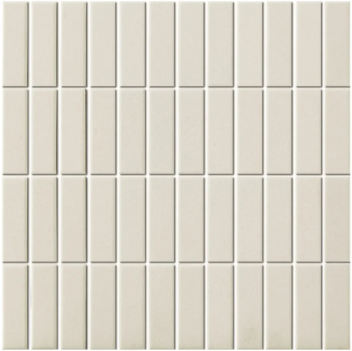 The Mosaic Factory London Carrelage mosaïque rectangulaire - Porcelaine gris mat non émaillée, R11 23x73x6 mm (copie)