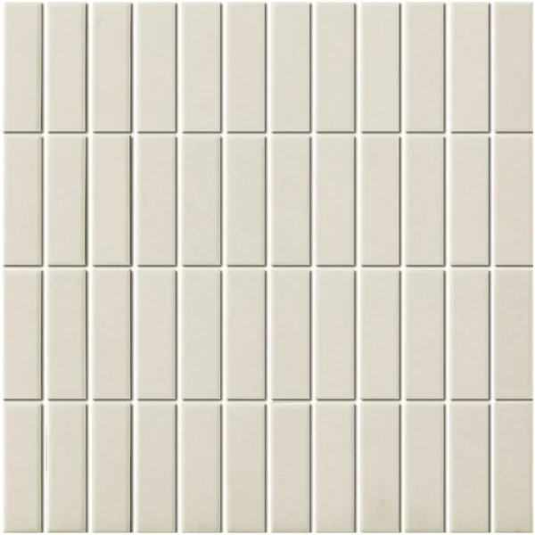 The Mosaic Factory London Carrelage mosaïque rectangulaire - Porcelaine gris mat non émaillée, R11 23x73x6 mm (copie)