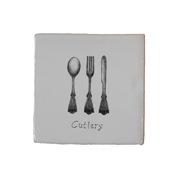 Terre d'Azur Malaga Bone Decor Cutlery