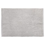 Differnz Candore badmat 100% microfiber - geschikt voor vloerverwarming - 50 x 80 cm - licht grijs