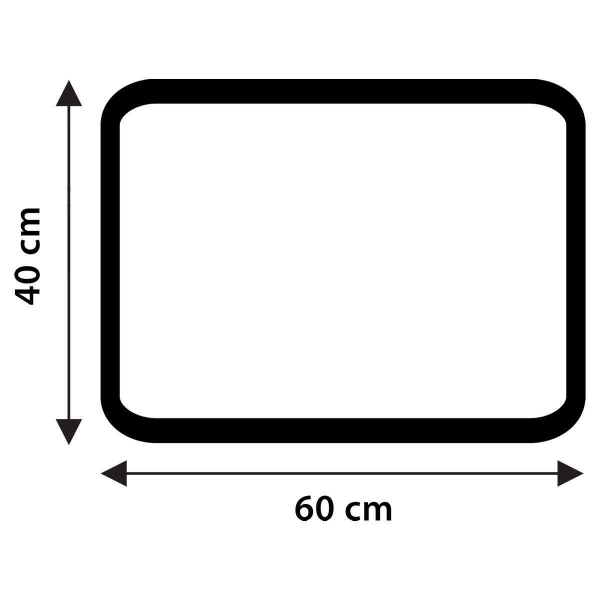 3111046 30 1 Differnz Relax badmat microfiber/normal foam - 60 x 40 cm - antraciet