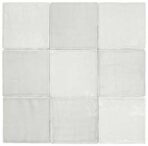 Roca St Tropez FHWE06P011 Wandtegel 130X130 Blanco 8,5mm Glans