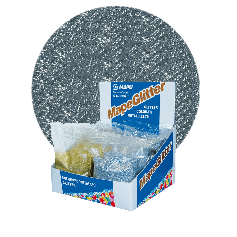 Mapei | Mapeglitter | Zilver | Voegmiddel Mengsel | 100 gram