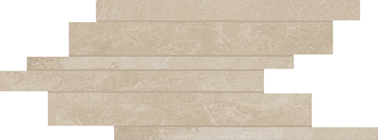 Mozaïektegel Florim Naturalstone 753114 WAMuretto 210X400 Cream 9Mm Mat Ret.R10